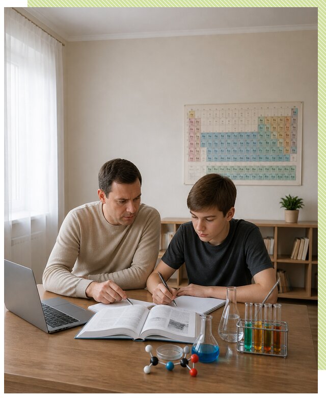 Репетитор по химии 8 класс в Петергофе по цене от 1255 р. | Репетитор-Птф